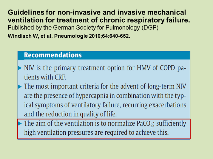Guidelines for NonInvasive and Invasive Mechanical Ventilation for