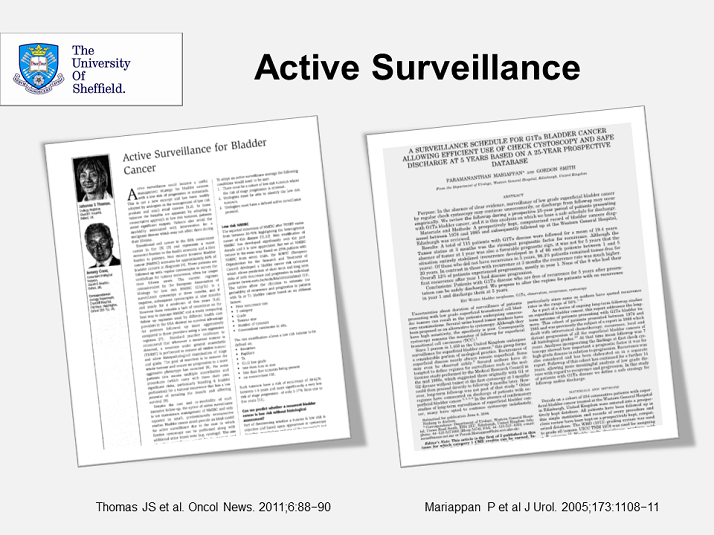 Active Surveillance Activity Eight Optimal Surveillance for Follow
