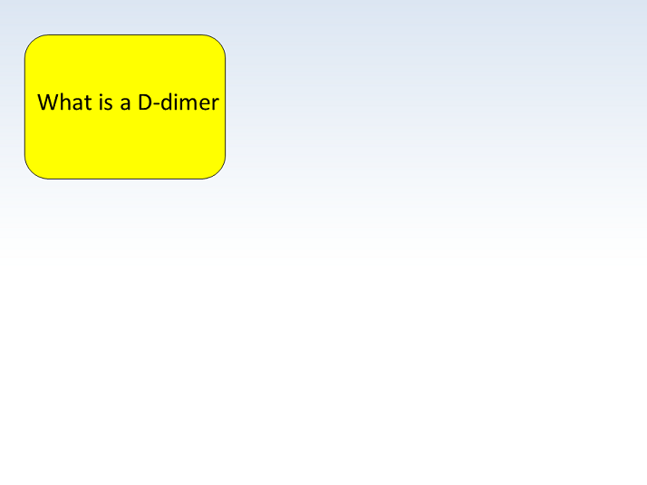 What is a Ddimer Ddimer Testing in Emergency Settings