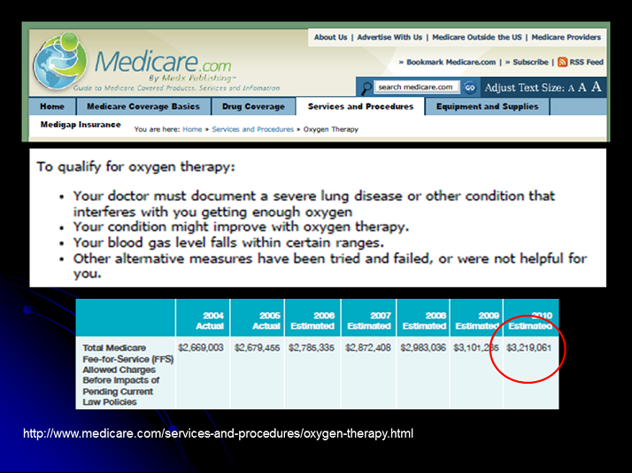Medicare qualifications for oxygen therapy ambulatory home oxygen