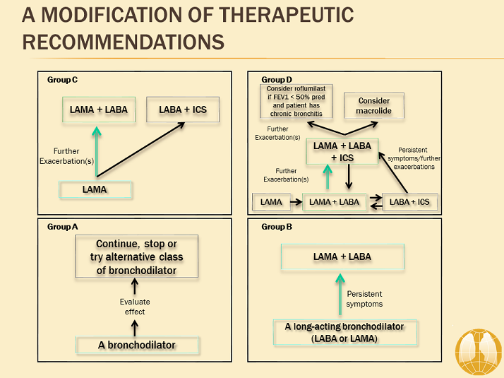LAMA + LABA - Management of Stable COPD - GOLD COPD 2017 Resource ...