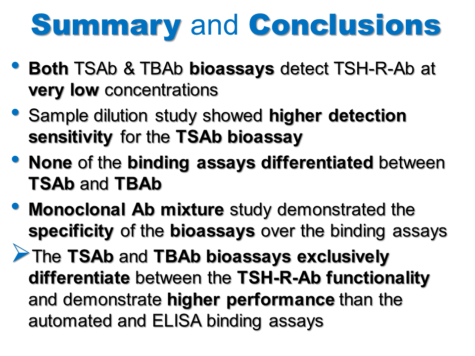 TSH Receptor Antibodies - Relevance and Clinical Utility