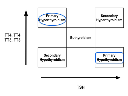 FT4, TT4, TT3, FT3 vs TSH chart - Autoimmune Thyroid Diseases ...