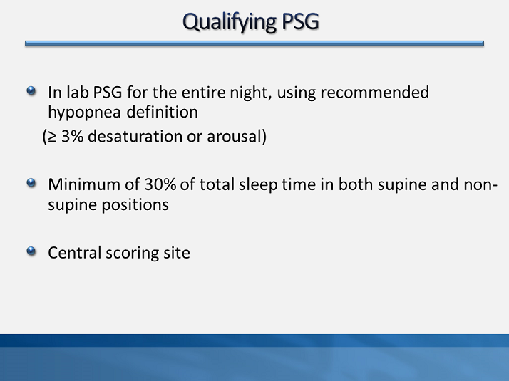 Obstructive Sleep Apnea (OSA) and Positional Obstructive Sleep Apnea (POSA)