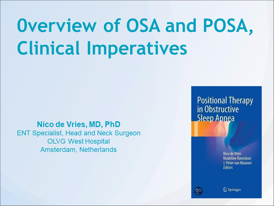 Obstructive Sleep Apnea (OSA) and Positional Obstructive Sleep Apnea (POSA)