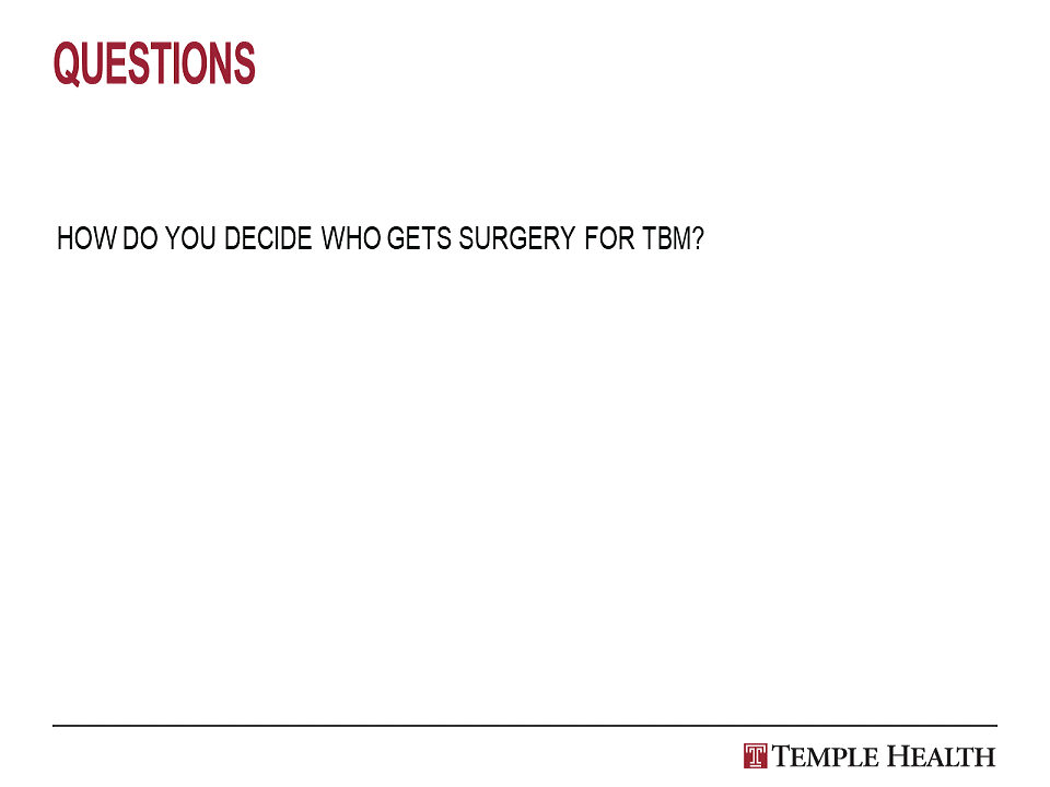 Temple Lung Center Learning Center